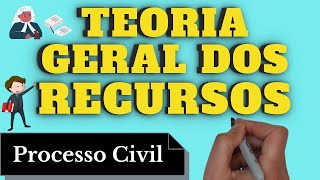 Teoria Geral dos Recursos Processo Civil  Resumo Completo [upl. by Airdnaid]