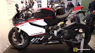 2015 Ducati Panigale 1199 Carbon Fiber Accessorized by Fullsix  Walkaround  2014 EICMA Milan [upl. by Sesylu419]