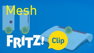 FRITZ Clip – WLAN vergrößern mit Mesh [upl. by Nivar]