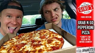 The Original Ginos Pizza Food Review  Series Road Trip to Toledo [upl. by Thurmann]