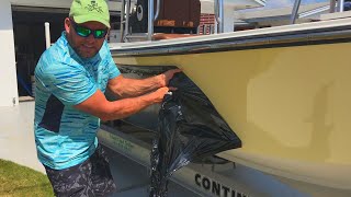 DIY How To Remove Boat Wrap from Vivvid Vinyl [upl. by Airlie]