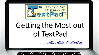 TextPad  Getting the Most out of TextPad [upl. by Bat]