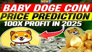 Baby Doge Coin Price Prediction 2025  Best Meme Coin to buy Now   Baby Doge [upl. by Alyosha747]