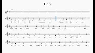 Holy Alto Part  Mass of Spirit and Grace [upl. by Aday266]