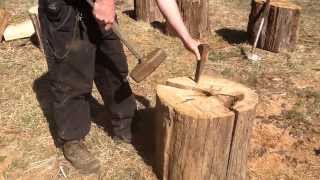 How To Split Firewood Smarter A Better Idea For The Hydraulic Splitter [upl. by Margery820]