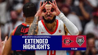 No 19 San Diego State at New Mexico College Basketball Extended Highlights I CBS Sports [upl. by Ceporah983]