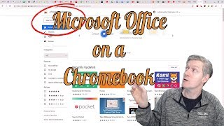 Using Microsoft Office on a Chromebook [upl. by Hnamik310]