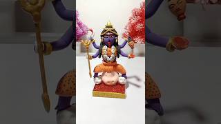 Maa kali idol making Super clay 🌺🙏jai mahakali🌺🙏Diwali special 💥🧨🎇shortsfeed subscribe shorts [upl. by Suriaj]