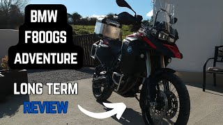 BMW F800GS Adventure Long Term Review amp Walkthrough amp Test Ride [upl. by Ciryl940]