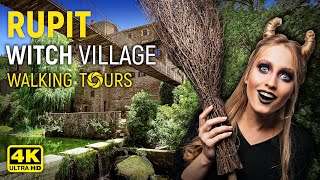 4K Rupit Catalonia Spain Walking Tour • July 2022 [upl. by Aihsaei]