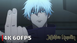 Gojo vs Jogo and Hanami  Full Fight  Jujutsu Kaisen Season 2 Episode 9  4K 60FPS  Eng Sub [upl. by Elsa]