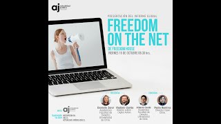 Presentación del Informe Global «Freedom on the Net» [upl. by Anehta]