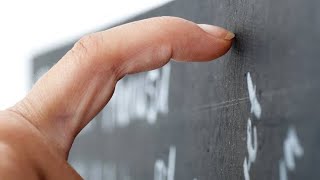 Fingernails on a chalkboard Sound Effect [upl. by Keelin]