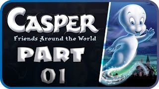 Casper Friends Around the World Walkthrough Part 1 PS1 Hollywood amp South America [upl. by Edgell841]