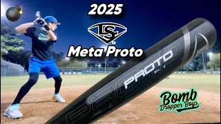 2025 Louisville Slugger Meta Prototype  USSSA Bat review [upl. by Mariellen11]