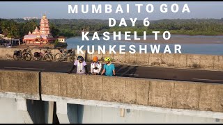 Mumbai to Goa Cycling Journey Day 6 [upl. by Kiehl]