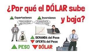 ¿Por qué el DÓLAR SUBE y BAJA  Explicado para Principiantes 🌎 [upl. by Elodie38]