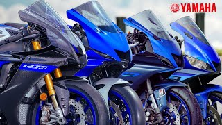 Yamaha R125 R15M R25 R3 R6 R7 R1 R1M Top Speed 2024 [upl. by Cozmo416]