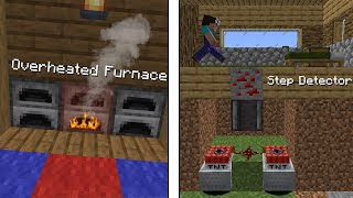 Minecraft 5 Simple Redstone Traps [upl. by Pengelly]