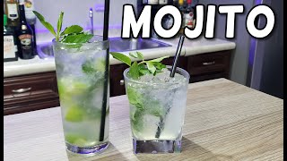 ¿Cómo Preparar el MOJITO Clásico 🌿🍋  Coctel Clásico  2 Preparaciones Fáciles  Mojito Original [upl. by Selij]