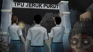 Hantu Kepala Buntung TPU Jeruk Purut  Kartun Hantu Horror amp Cerita Misteri  Rizky Riplay [upl. by Sussi730]