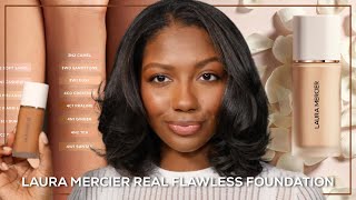 Laura Mercier Real Flawless Weightless Foundation Review  Niara Alexis [upl. by Hertzfeld]