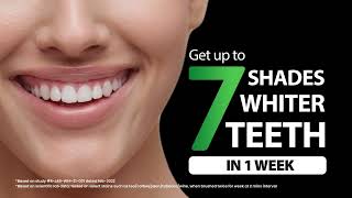 Dabur Herbl Activated Charcoal Toothpaste  Get upto 7 shades whiter teeth  Black For White [upl. by Marigolda]