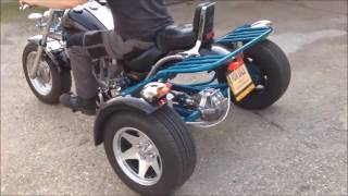 Rhino Chunkster Custom Suzuki VS1400 Trike [upl. by Alesig265]