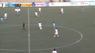 INDIA v BHUTAN  SAFF U19 Women’s Championship 2024 BANGLADESH [upl. by Torp]