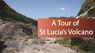 A Tour Of St Lucias Volcano  The Worlds Only Drive In Volcano  The Sulphur Springs In St Lucia [upl. by Carma]