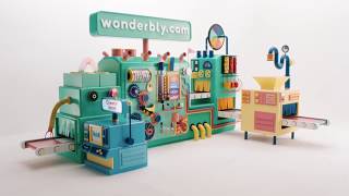 Wonderbly Machine 2017 TV Ad  Personalised childrens books  Wonderbly [upl. by Llednew413]