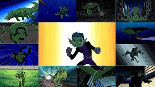 Beast Boy  All Powers and Abilities from DC Animation [upl. by Malsi]