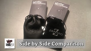 ZAFFIRO Lapel Microphone comparison B074SF96X9 vs B0765NGK4N [upl. by Zaid274]