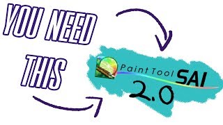 Why You Should Use Paint Tool Sai Version 2 [upl. by Nilkoorb744]