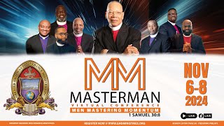 Masterman Virtual Mens Conference 2024  11082024  12pm  Bishop Bryant Knight [upl. by Hannan52]