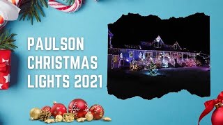 Paulson Farm Christmas Lights 2021 [upl. by Einyaj]