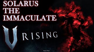 V Rising  Solarus the Immaculate  Guide [upl. by Sagerman]