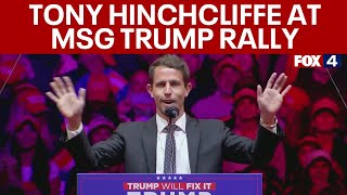 Comedian Tony Hinchcliffe at MSG Trump Rally [upl. by Ainahtan623]