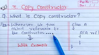 Copy Constructor in Java  Learn Coding [upl. by Airegin]