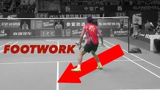 LIN DANS Legendary FOOTWORK  Forehand anticipation [upl. by Zacek]