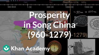 Prosperity in Song China 9601279  World History  Khan Academy [upl. by Laeno626]