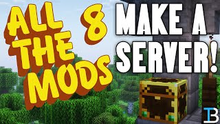 How To Download and Install All the Mods 8 modpack for Minecraft [upl. by Anikes]