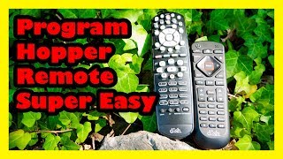 Program Dish Network Hopper Universal Remote to TV or Streaming Device [upl. by Healey753]