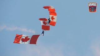 Canadian Armed Forces SkyHawks at 2024 EAA AirVenture Oshkosh [upl. by Elok53]