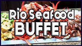 Rio Las Vegas SEAFOOD BUFFET Full Tour [upl. by Hallette304]