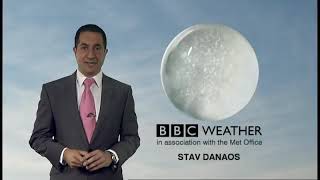 Bbc weather stav danaos 2013 [upl. by Onitrof796]