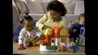 1996 Playskool Weebles Playsets quotThey wobble but they dont fall downquot TV Commercial [upl. by Dahc]