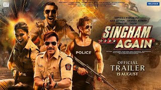 Singham again official trailer  Ajay Devgan Deepika Padukone jakey Shroff  Ranvir Singh Tigers [upl. by Raven]