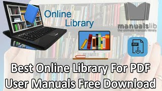 How to Download Any User Manual Online Free  Online Library for User Manuals [upl. by Anner]