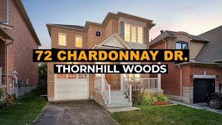 72 Chardonnay Dr  Thornhill [upl. by Chico]